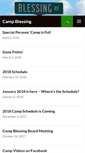 Mobile Screenshot of campblessing.com