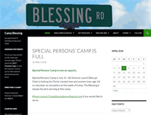 Tablet Screenshot of campblessing.com